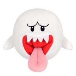 STOCKJBE1 - SUPER MARIO - Boo - Peluche 13cm