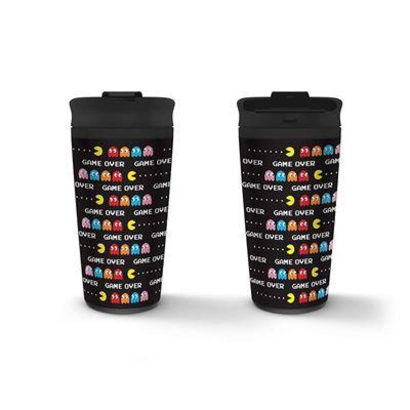 PAC MAN - Game Over - Mug de voyage métal 450ml