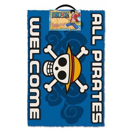 One Piece - Paillasson All Pirates Welcome 40x60cm