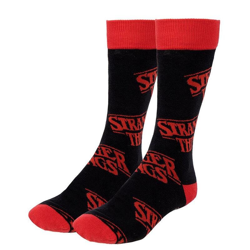 STRANGER THINGS - Pack de 3 Paires de Chaussettes (Taille 35-41)