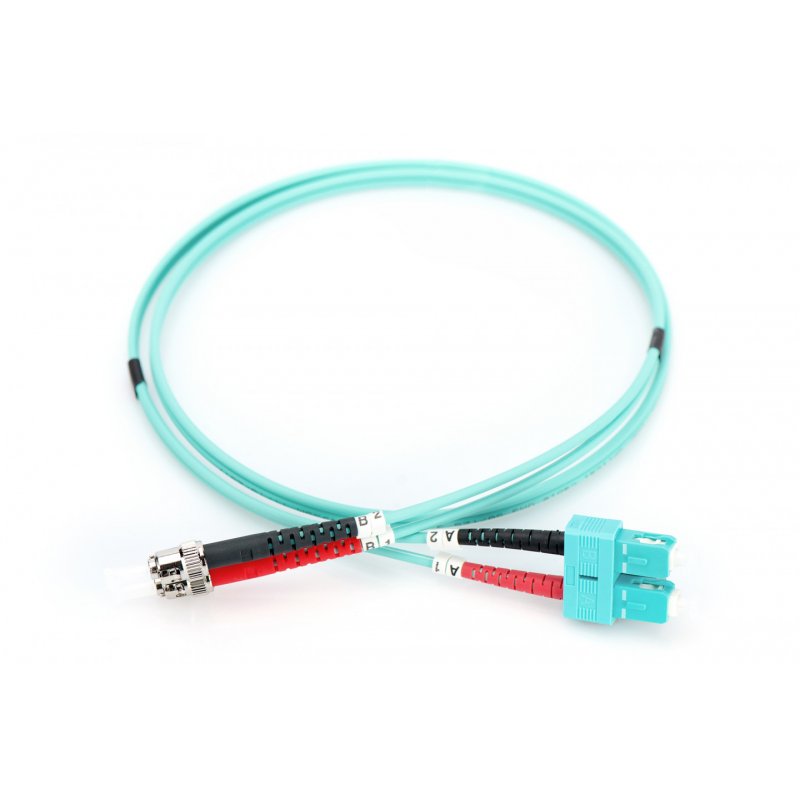 Digitus Fiber Optic Multimode Patch Cord, OM 3, ST / SC