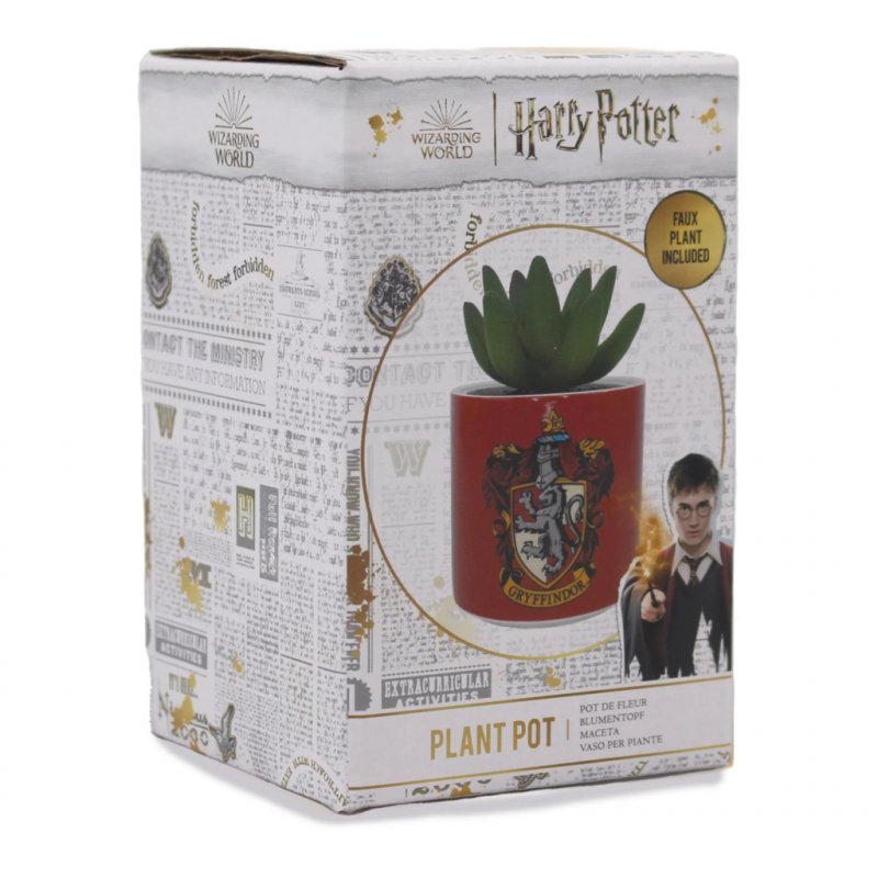 HARRY POTTER - Gryffondor - Faux Pot à Plantes 6.5cm