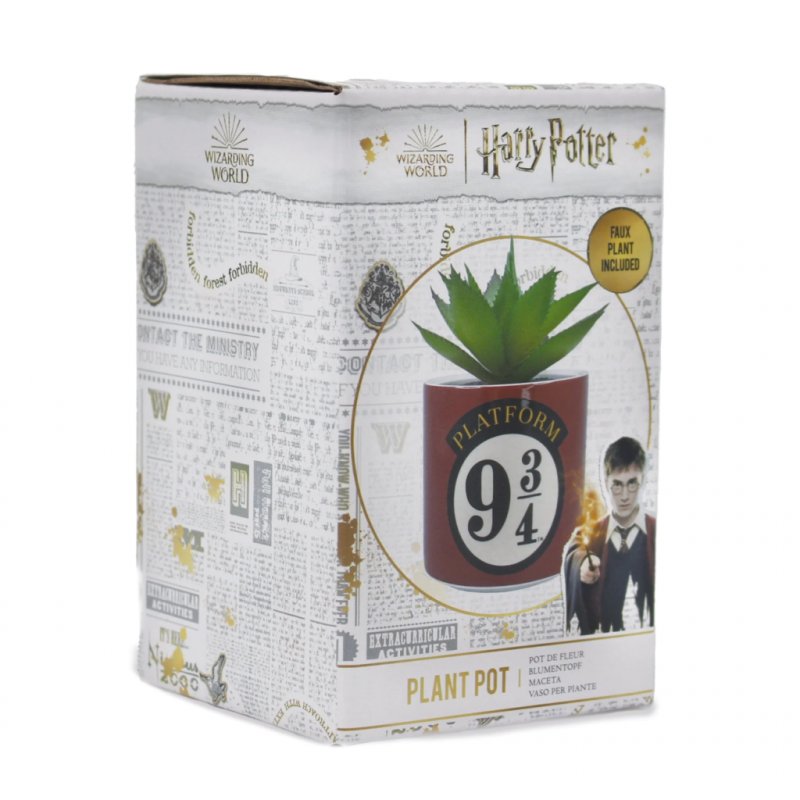 HARRY POTTER - Plateforme 9 3/4 - Faux Pot à Plantes 6.5cm