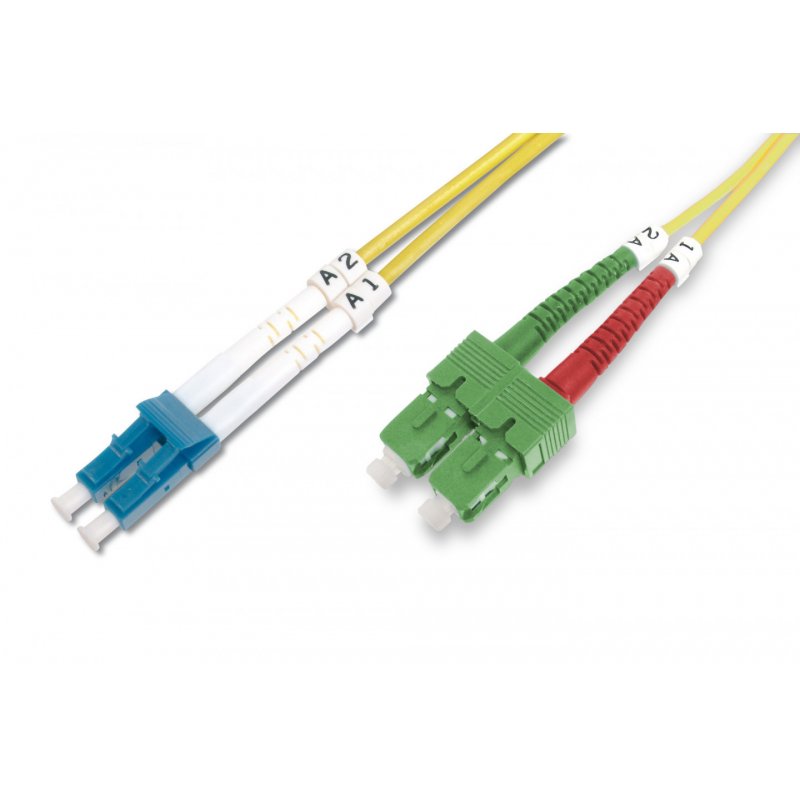 Cable Digitus LWL duplex SC to LC OS2 3m