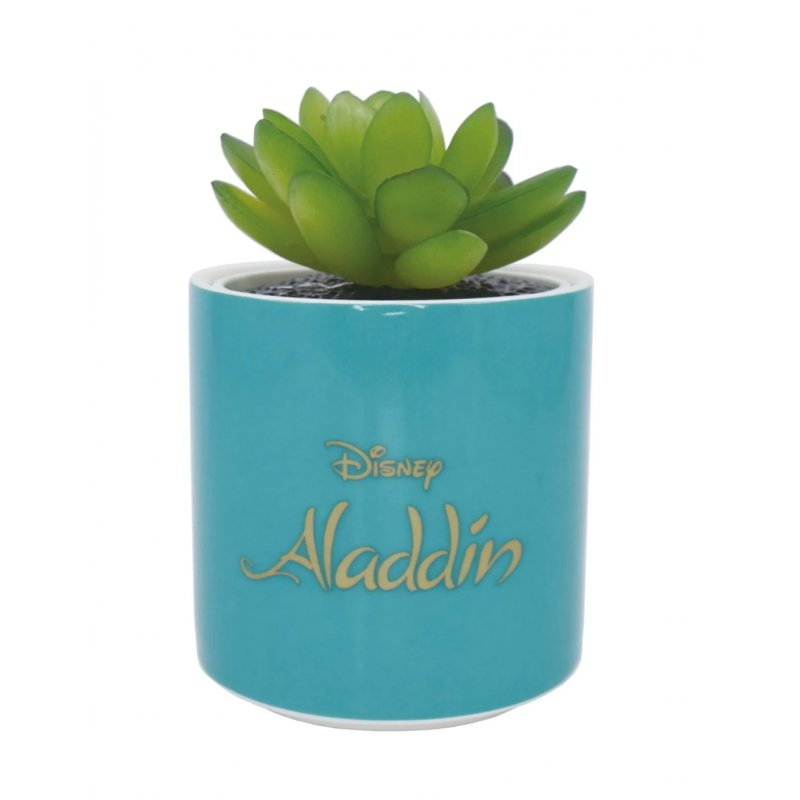 DISNEY - Aladdin - Faux Pot à Plantes 6.5cm (Turquoise)