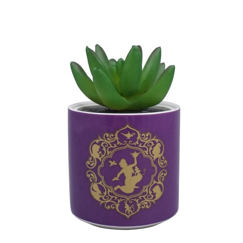 DISNEY - Aladdin - Faux Pot à Plantes 6.5cm (Mauve)
