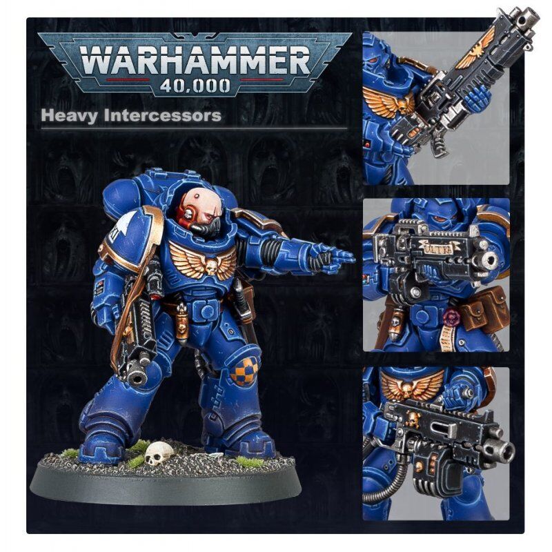 Warhammer 40k - Space Marine Primaris Intercessors Lourds
