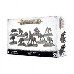 Warhammer AoS - Soulblight Gravelords Dire Wolves