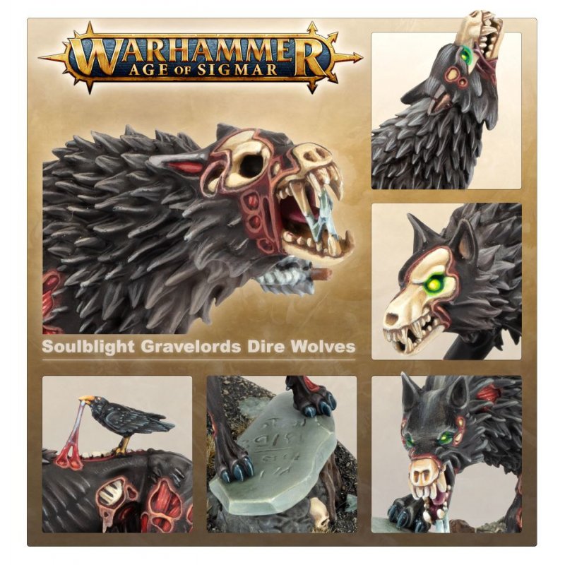 Games Workshop Dire Wolves