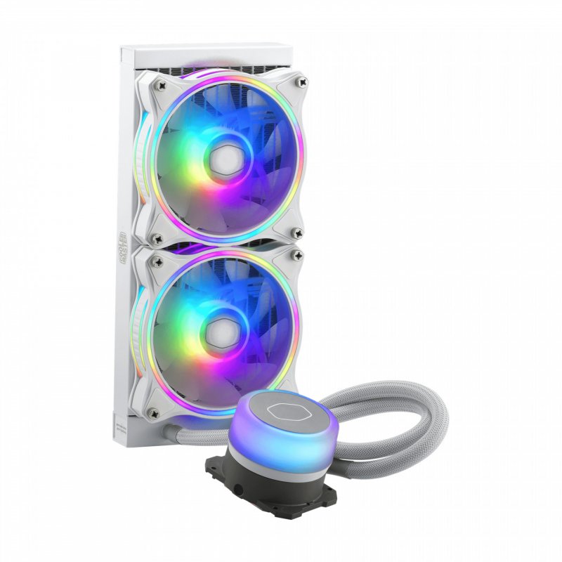 COOLER MASTER  compatibleMasterLiquid Illusion 240 White