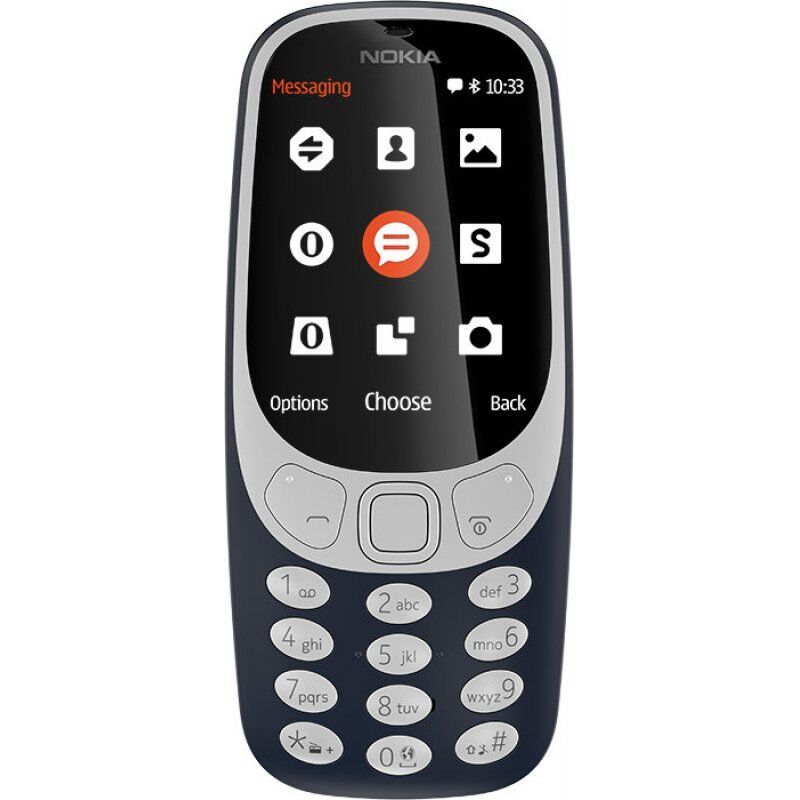 Nokia 3310 6,1 cm (2.4") Bleu Téléphone numérique