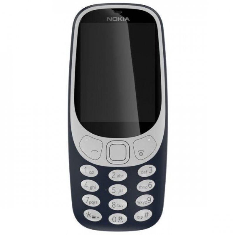 Nokia 3310 6,1 cm (2.4") Bleu Téléphone numérique