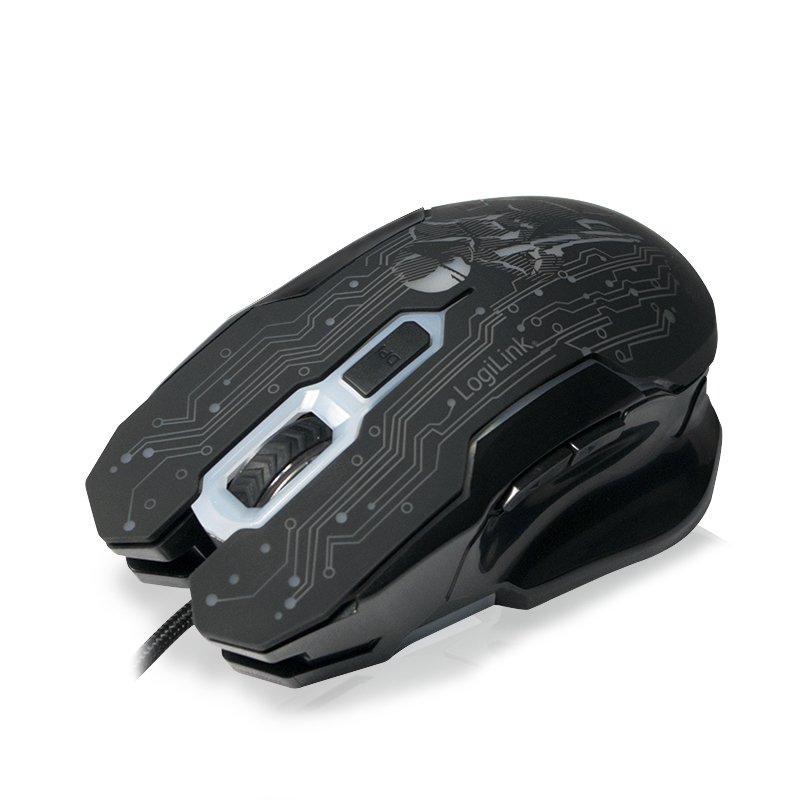 LogiLink ID0137 mouse Ambidextrous USB Type-A Optical 2400 DPI