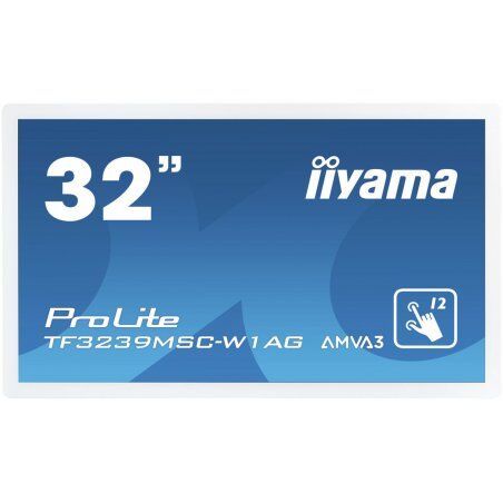iiyama ProLite TF3239MSC-W1AG écran plat de PC 80 cm (31.5") 1920 x 1080 pixels Full HD LED Écran tactile Multi-utilis