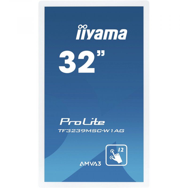 iiyama ProLite TF3239MSC-W1AG écran plat de PC 80 cm (31.5") 1920 x 1080 pixels Full HD LED Écran tactile Multi-utilis