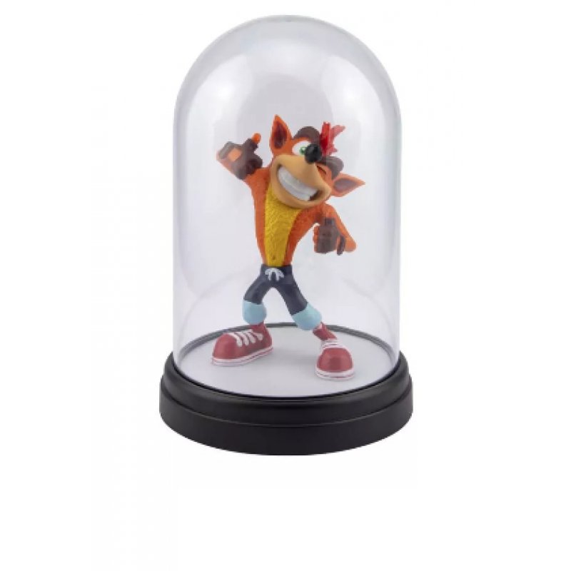 CRASH BANDICOOT LAMPE SOUS CLOCHE COLLECTOR CRASH BANDICOOT V2