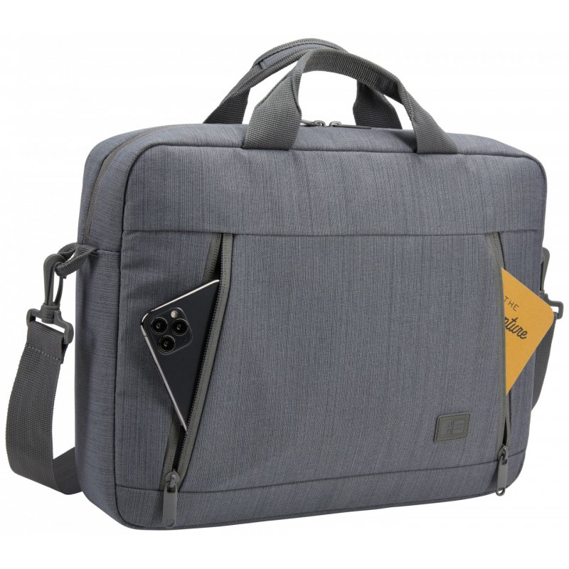 Case Logic Huxton HUXA-214 Graphite notebook case 35.6 cm (14") Briefcase
