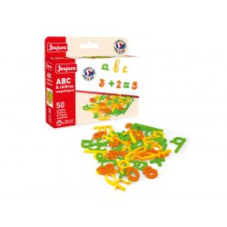 Coffret Jeujura compatible de 50 Chiffres, Signes et Lettres cursives (Coloris Assorti)