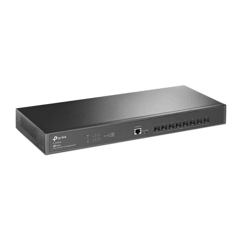 TP-Link TL-SX3008F commutateur réseau Géré L2/L3 Aucun Noir