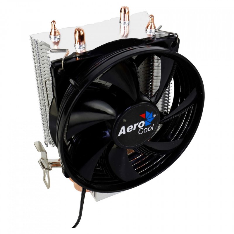 Ventilateur processeur AeroCool compatible Verkho 2 (Noir/Bleu)