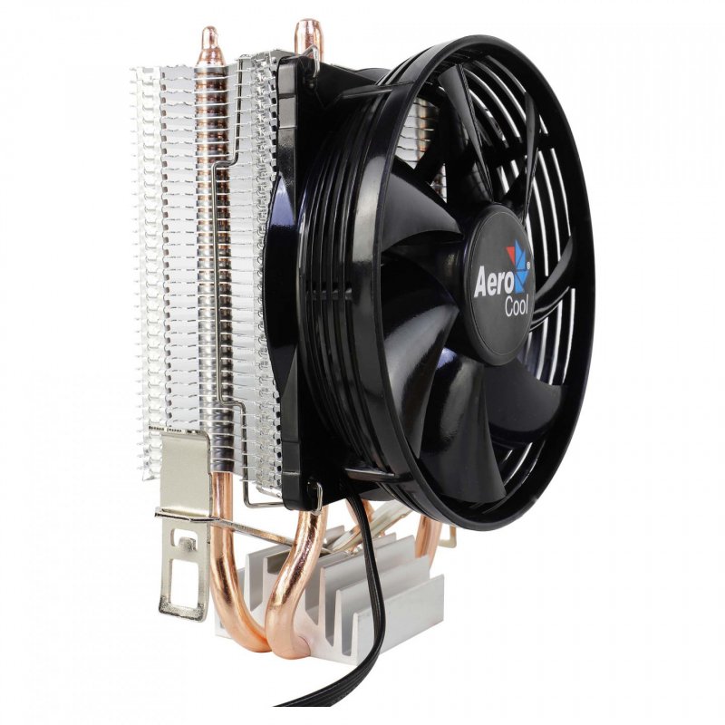 Ventilateur processeur AeroCool compatible Verkho 2 (Noir/Bleu)