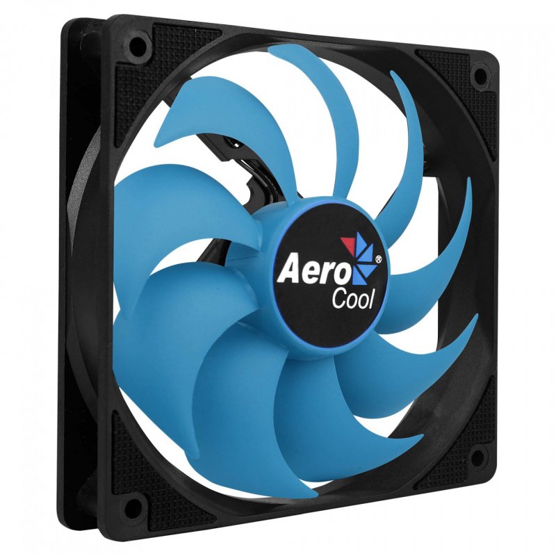 Ventilateur de boitier Aerocool Motion 12 Plus 12cm (Noir/Bleu)