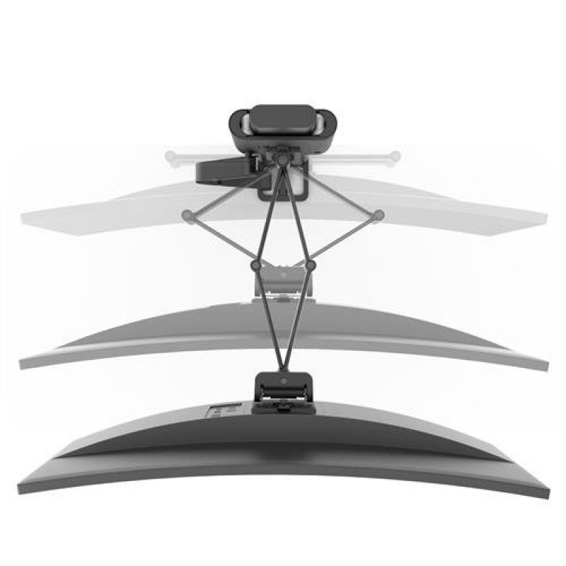 TRACE SINGLE MONITOR PANEL CLAMP MATTE BLACK