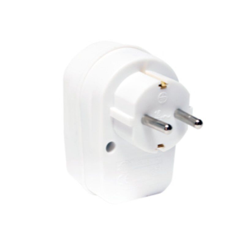 LogiLink PA0078 power plug adapter White