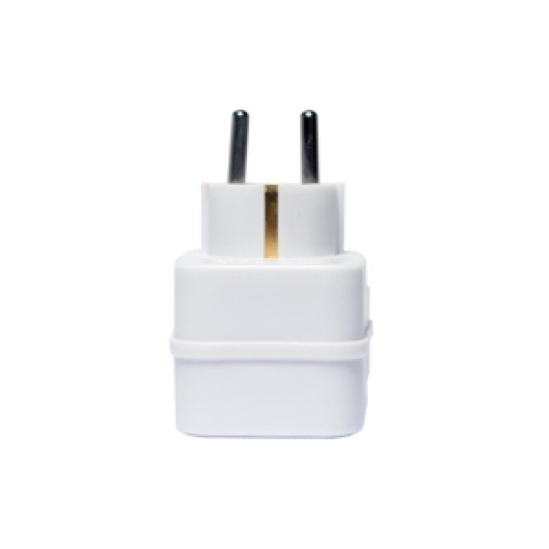 LogiLink PA0078 adaptateur prise d'alimentation Blanc