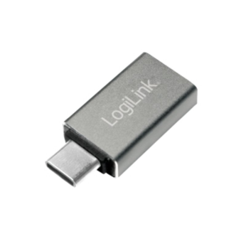 Adap Logilink USB to USB-C silver