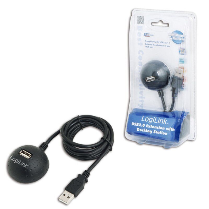 LogiLink CU0013B carte et adaptateur d'interfaces USB 1.1, USB 2.0
