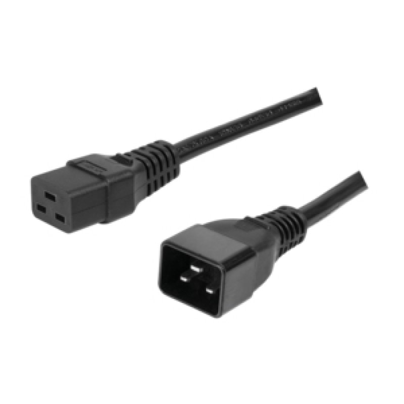 LogiLink PDU8P01 power distribution unit (PDU) 8 AC outlet(s) 1U Black