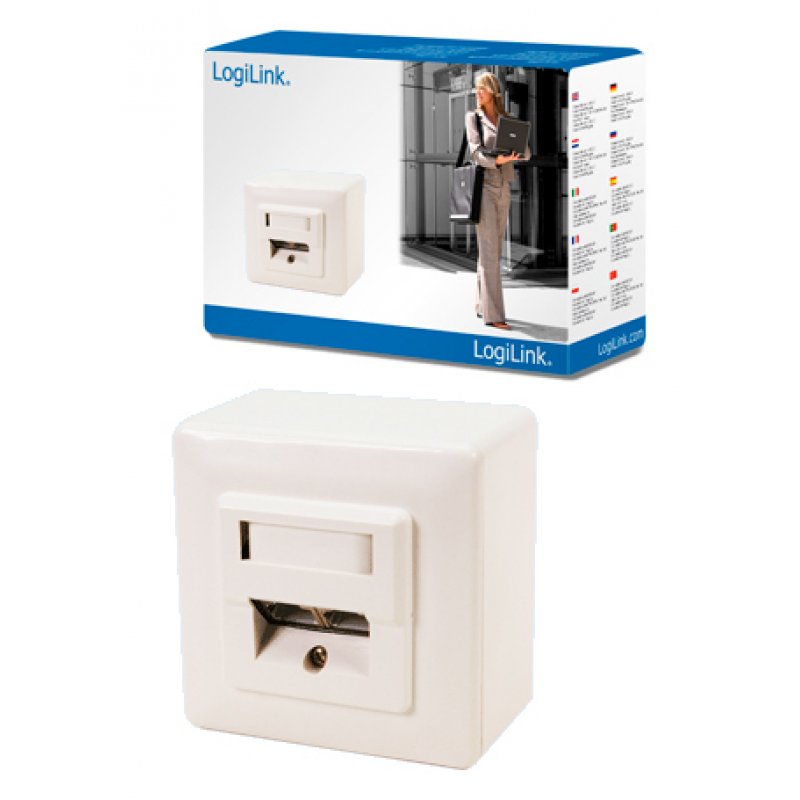 LogiLink NP0039 outlet box White