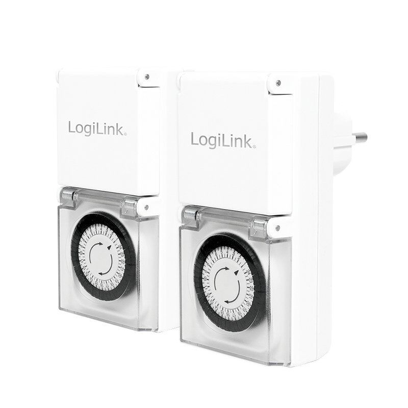 LogiLink ET0006A minuteur électrique Blanc Programmateur journalier