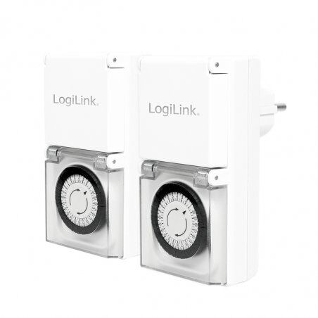 ZUB Logilink outdoor mechanical timer 2pcs. Set