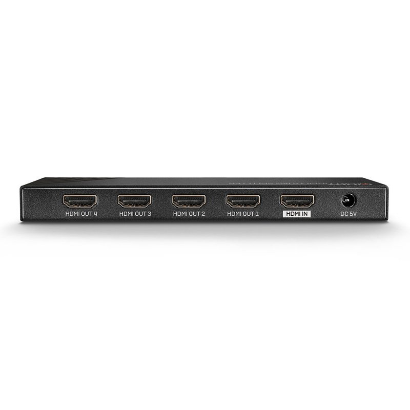 Splitter HDMI Lindy 4 voies (Noir)