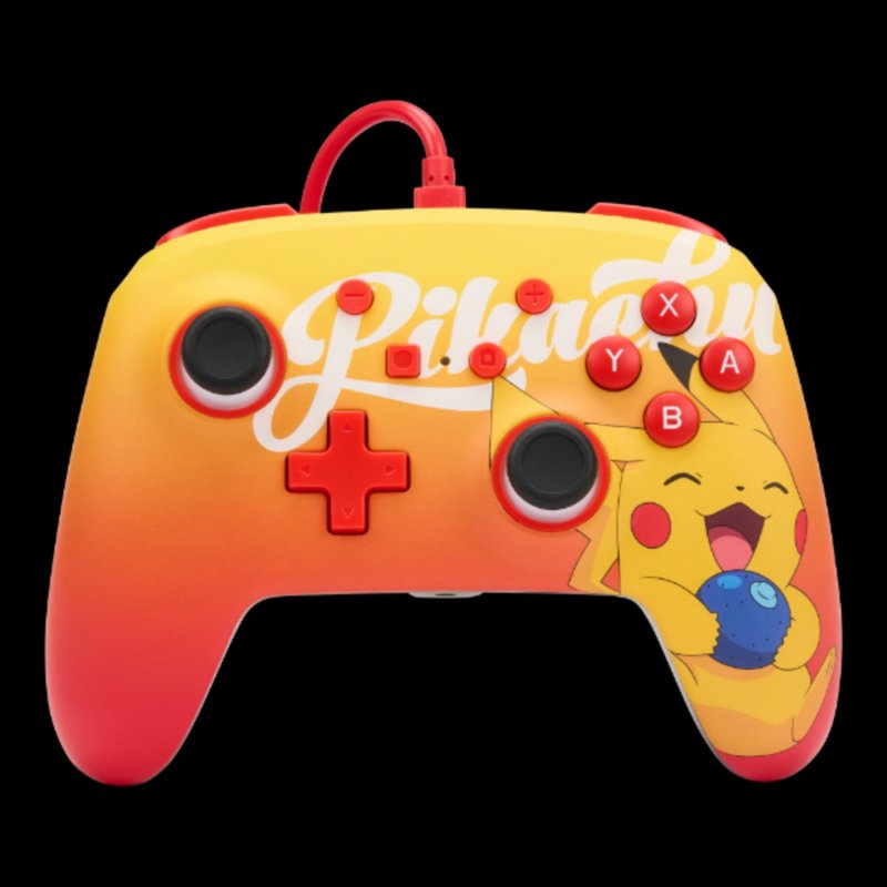 POWER A - Wired Enhanced Controller Berry Happy Pikachu - Pokemon
