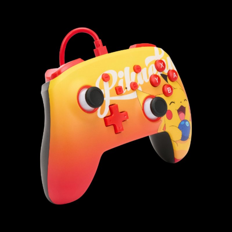 POWER A - Wired Enhanced Controller Berry Happy Pikachu - Pokemon