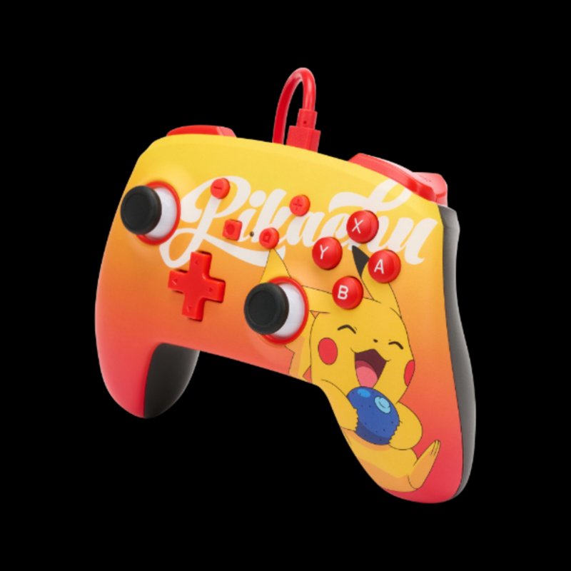 POWER A - Wired Enhanced Controller Berry Happy Pikachu - Pokemon