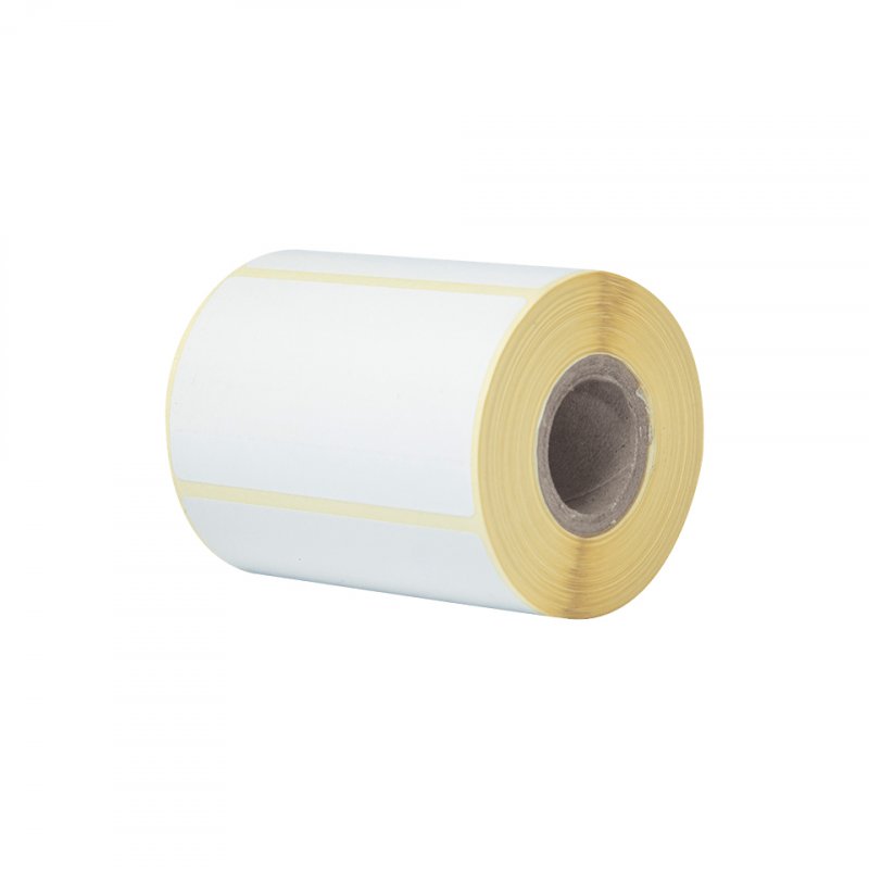 SINGLE ROLL LABELS WHITE 76X44MM 400/R MIN 8PCS