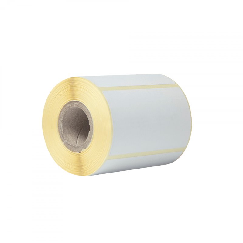 SINGLE ROLL LABELS WHITE 76X44MM 400/R MIN 8PCS