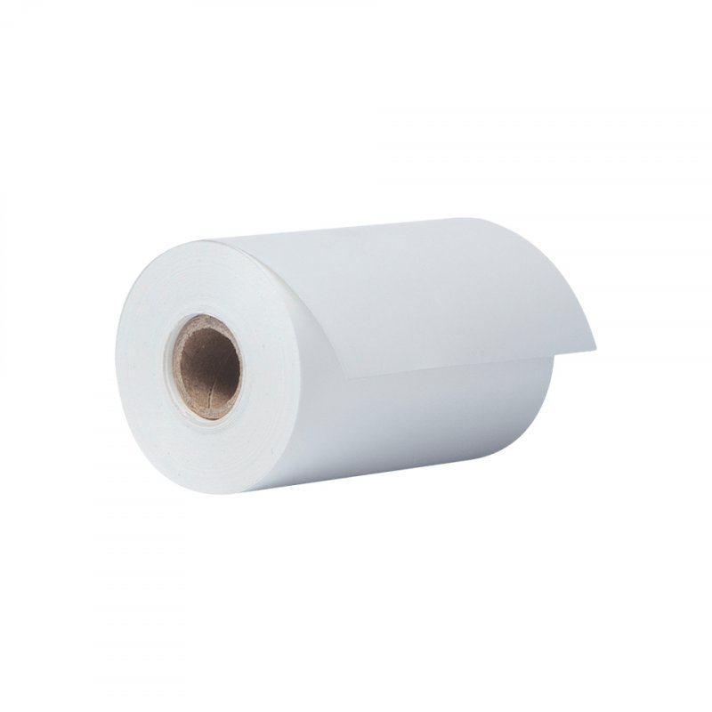 CONTINUOUS PAPER ROLL WHITE 58MM X 13.8M NON-ADHESIVE MIN 24