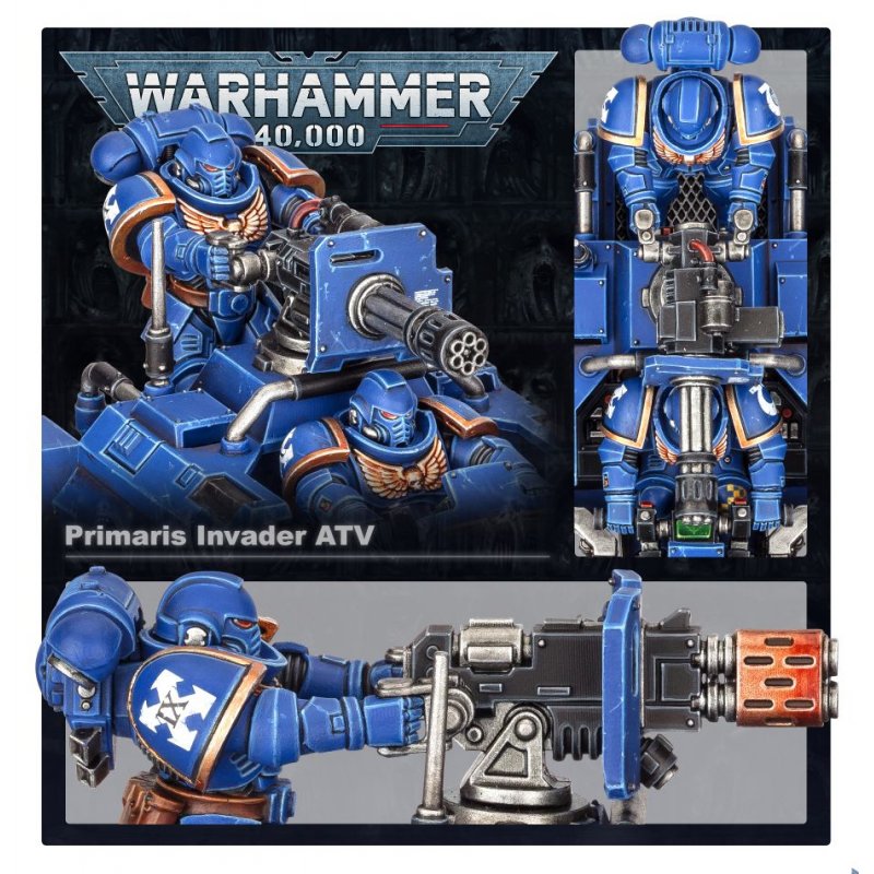 Warhammer 40k - Space Marine Primaris Quad Invader