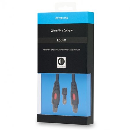 D2 Diffusion D2OPT150 audio cable 1.5 m Black