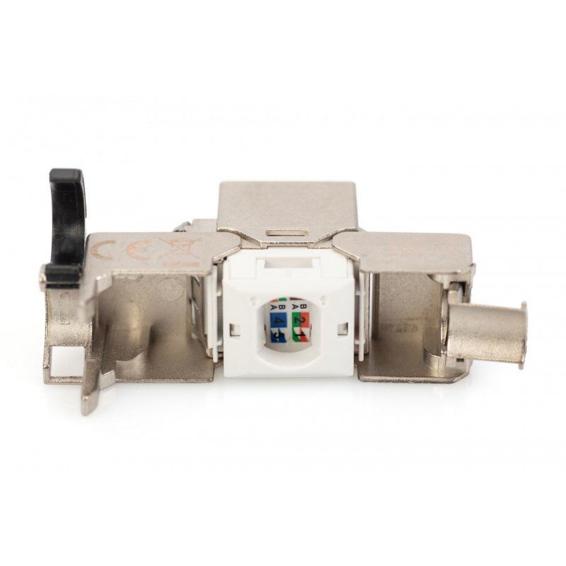Digitus Cat. 6A keystone module, shielded with intelligent cable manager, set (24 pieces)