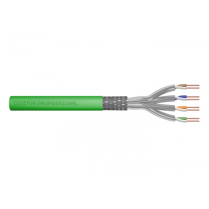 Digitus CAT 8.2 S/FTP installation cable, 500 m, Simplex, Dca-s2,d1,a1