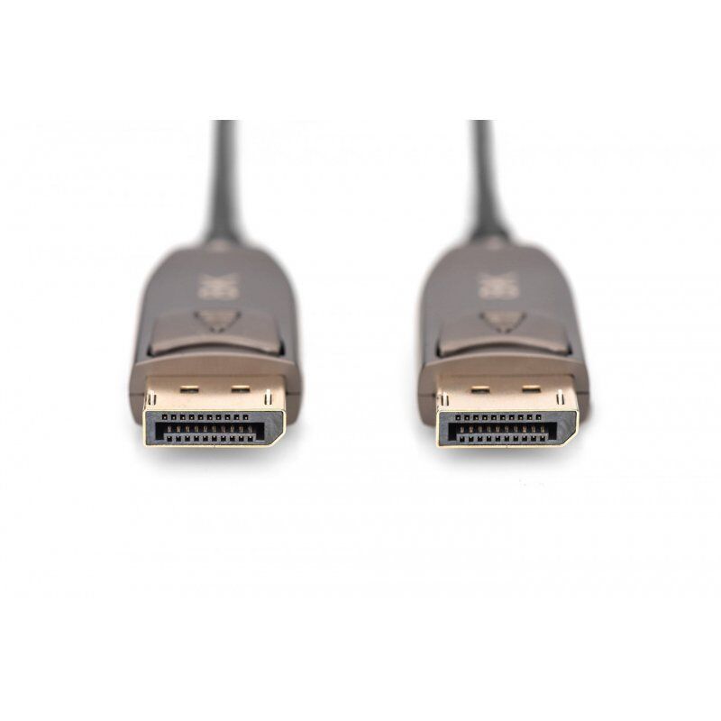 Digitus DisplayPort™ AOC Hybrid Fiber Optic Cable, UHD 8K, 15 m