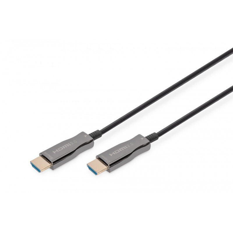 Digitus Câble de fibre optique hybride HDMI AOC, UHD 4K, 15 m