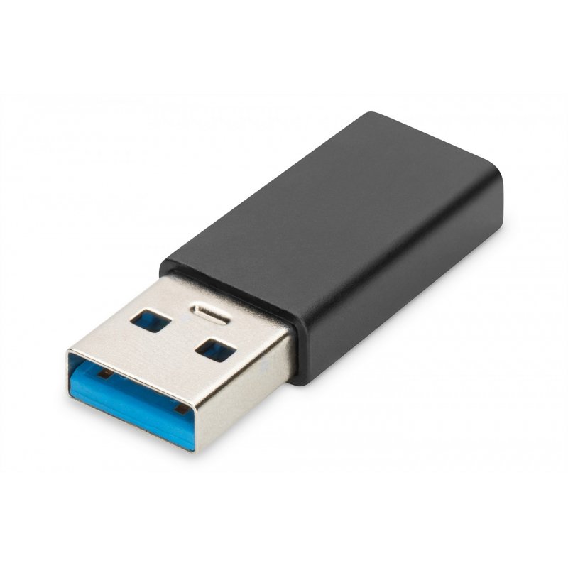 Adap Digitus USB A to USB-C black