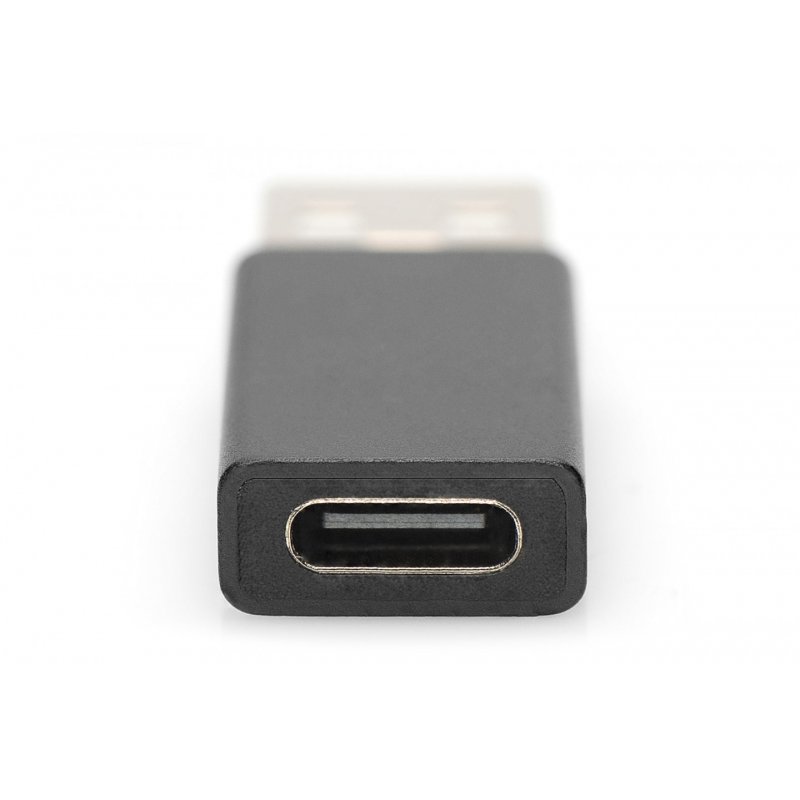 Adap Digitus USB A to USB-C black